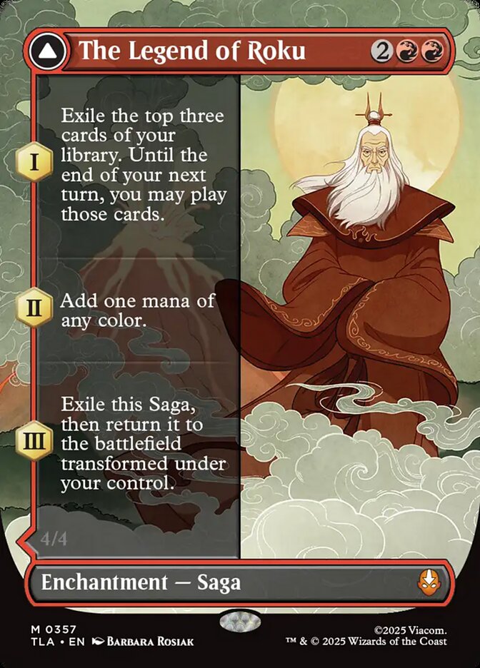 The Legend of Roku // Avatar Roku (Avatar: The Last Airbender)  - Foil