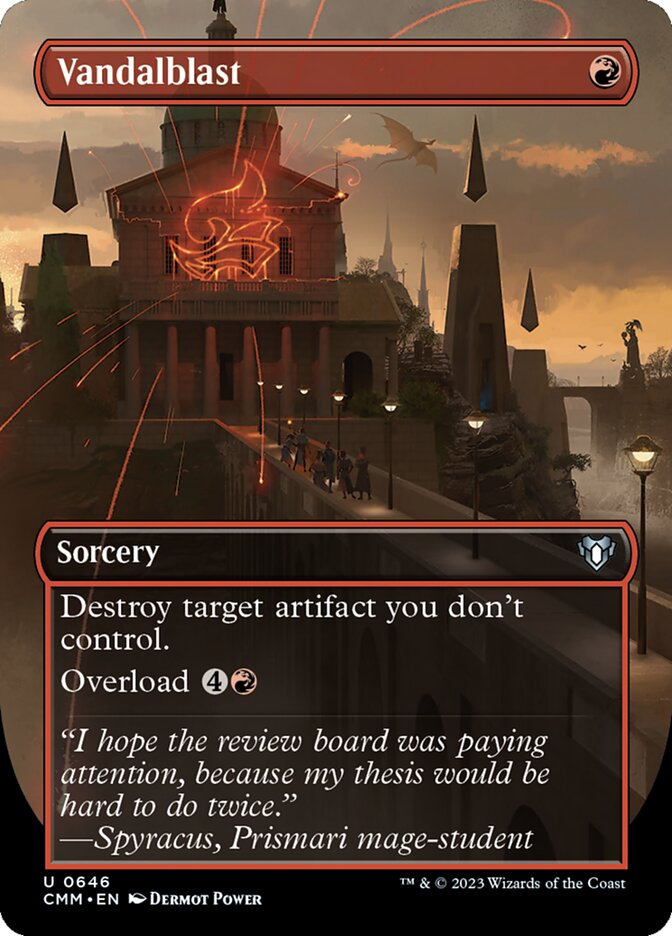 Vandalblast (Commander Masters)  - Foil