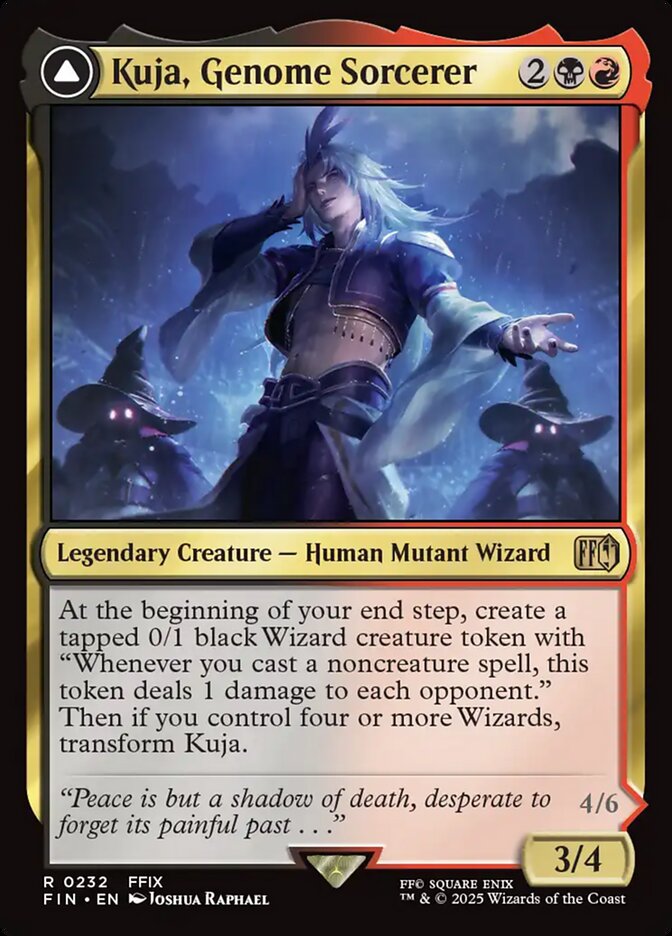 Kuja, Genome Sorcerer // Trance Kuja, Fate Defied (FINAL FANTASY)  - Foil