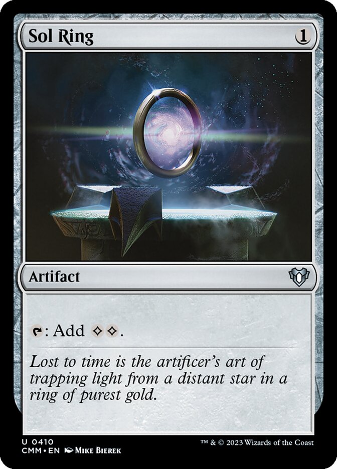 Sol Ring (Commander Masters)  - Foil