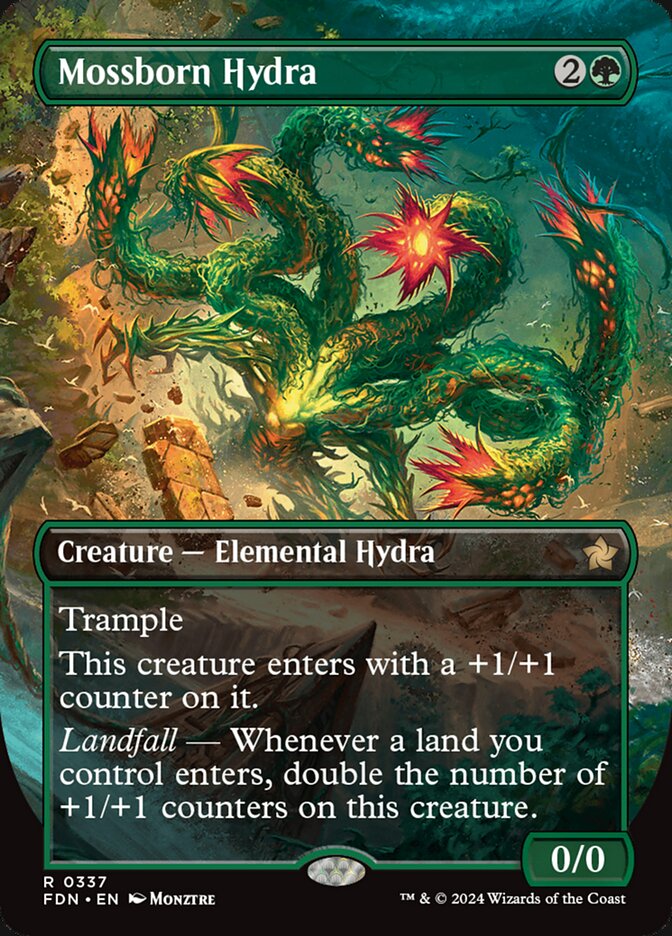 Mossborn Hydra (Foundations) 