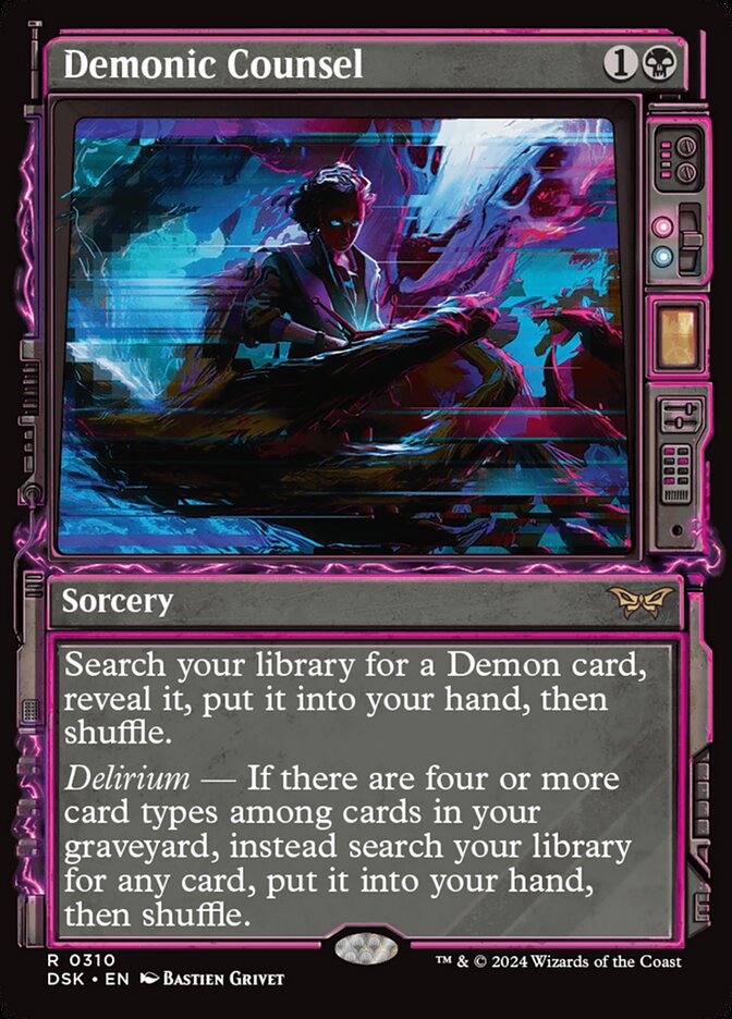 Demonic Counsel (Duskmourn: House of Horror) 