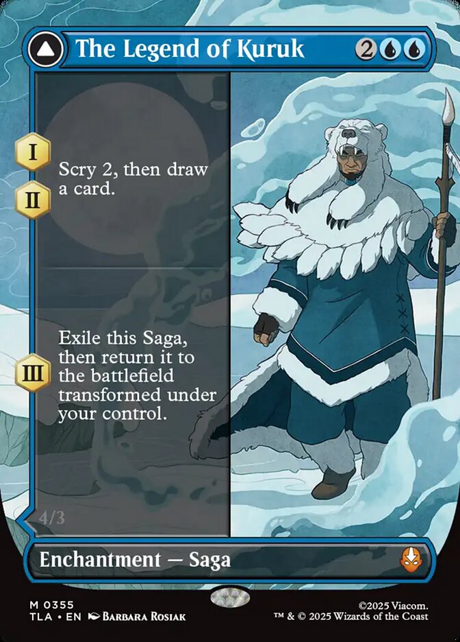 The Legend of Kuruk // Avatar Kuruk (Avatar: The Last Airbender)  - Foil