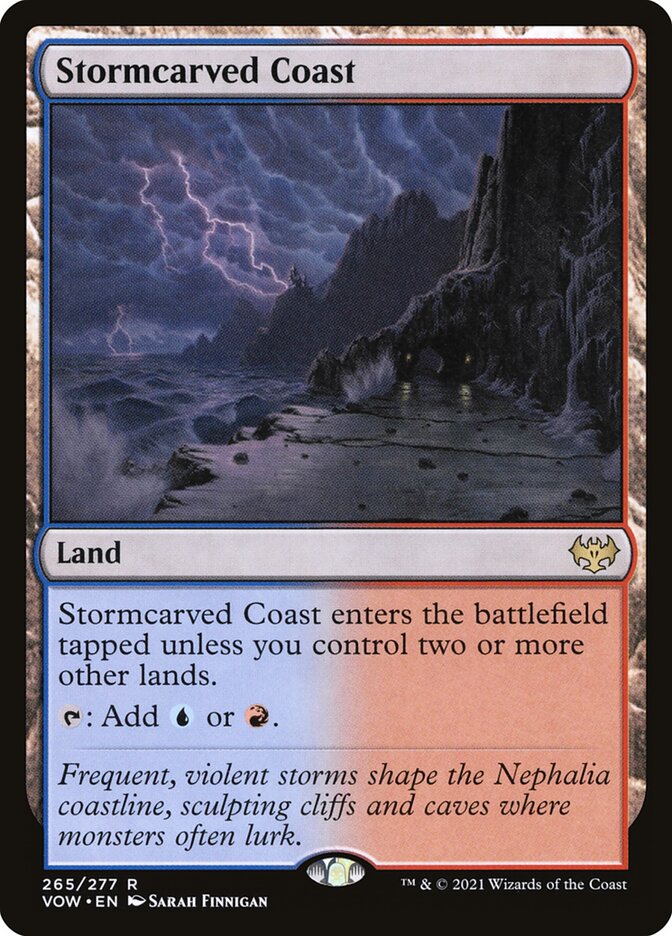 Stormcarved Coast (Innistrad: Crimson Vow) 