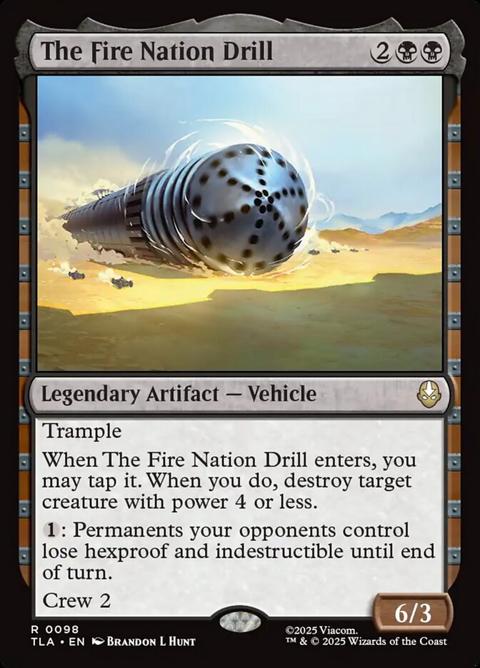 The Fire Nation Drill (Avatar: The Last Airbender)  - Foil