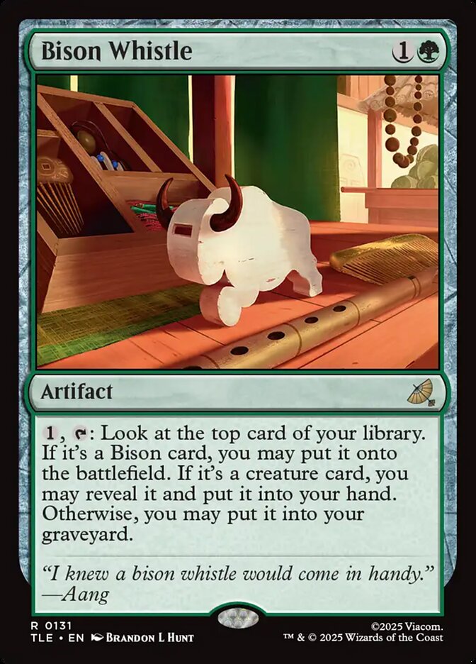 Bison Whistle 131 (Avatar: The Last Airbender: Eternal-Legal) 