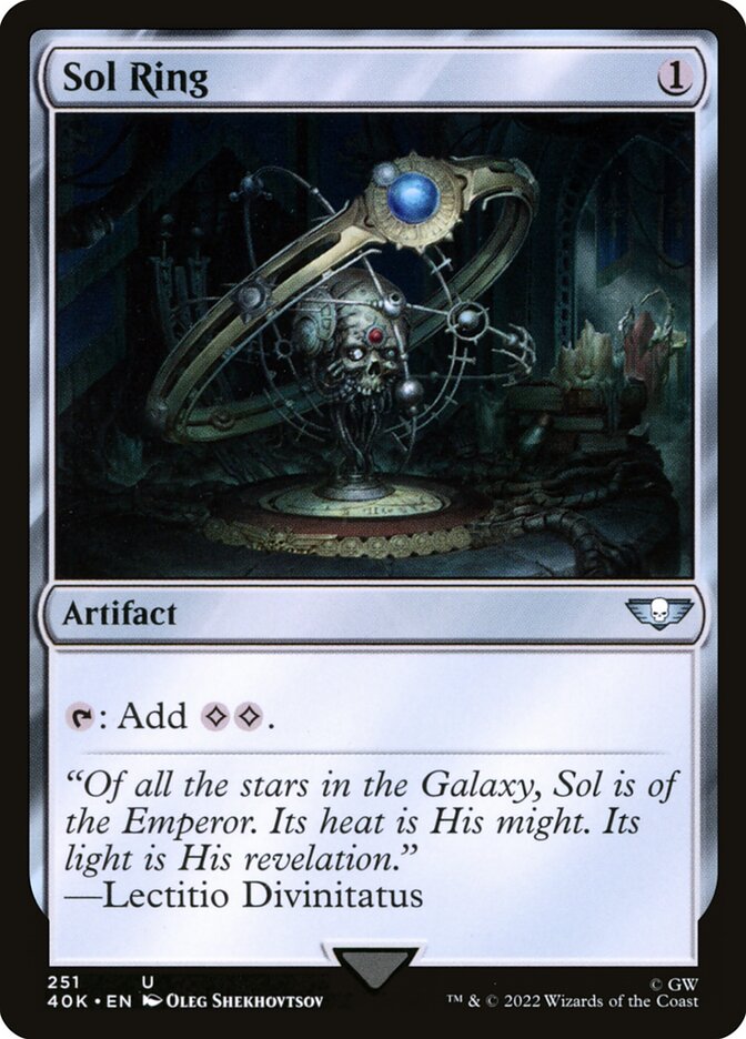 Sol Ring (Universes Beyond: Warhammer 40,000) 