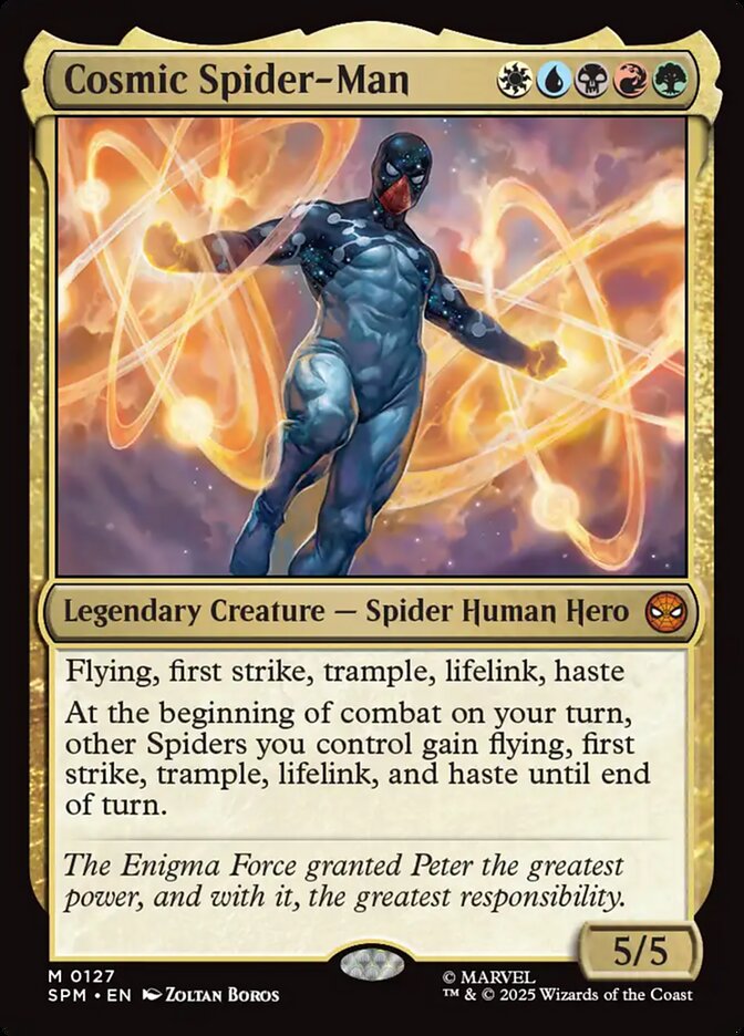 Cosmic Spider-Man (Marvel's Spider-Man)  - Foil