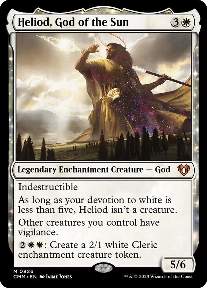 Heliod, God of the Sun (Commander Masters) 