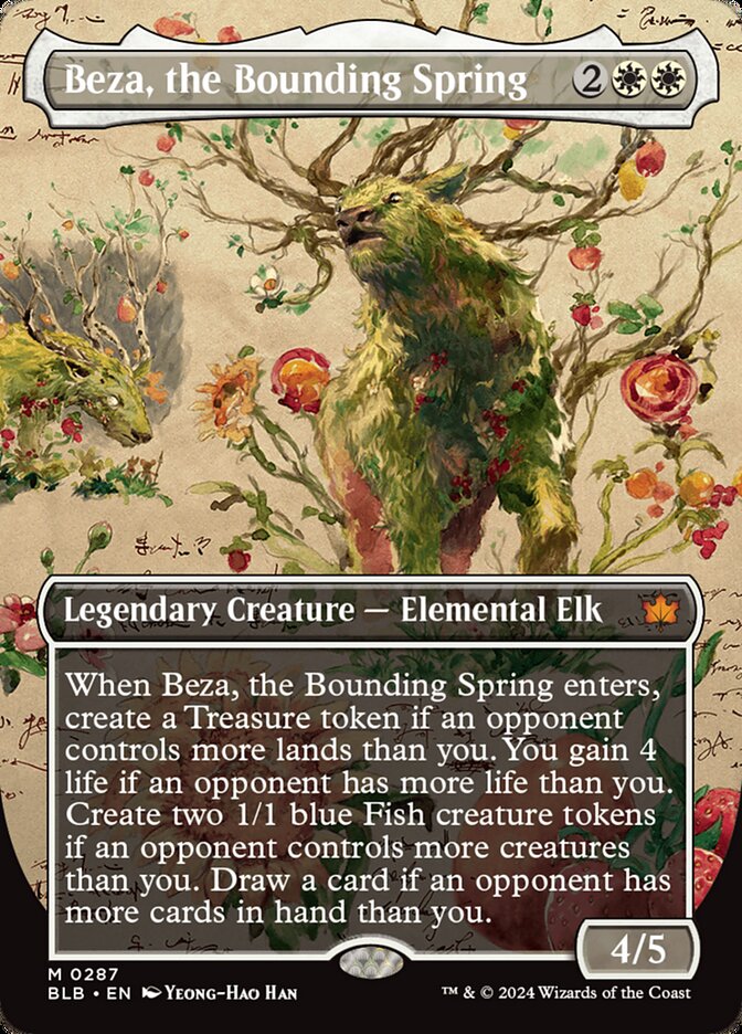 Beza, the Bounding Spring (Bloomburrow) 