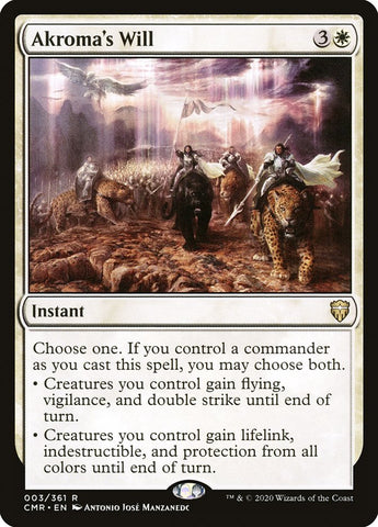 Akroma's Will (Commander Legends) 