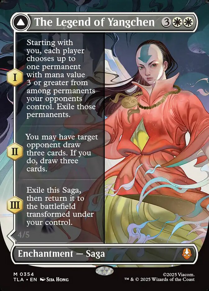 The Legend of Yangchen // Avatar Yangchen (Avatar: The Last Airbender)  - Foil