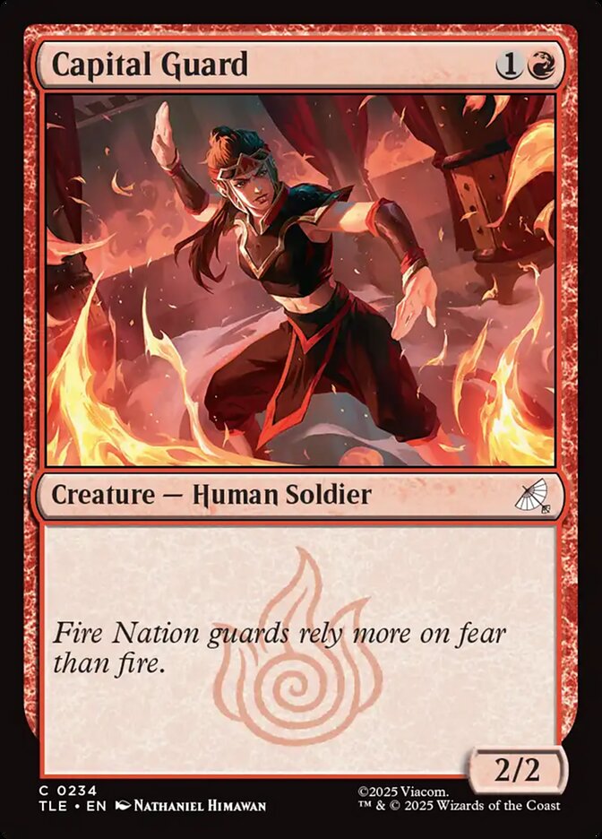 Capital Guard (Avatar: The Last Airbender: Eternal-Legal)  - Foil