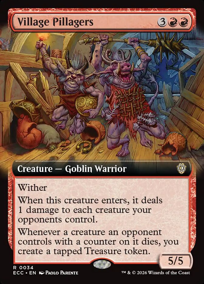 Village Pillagers (Commander: Lorwyn Eclipsed) 