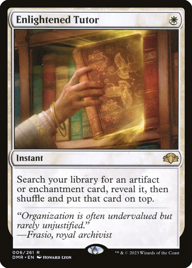 Enlightened Tutor (Dominaria Remastered)  - Foil