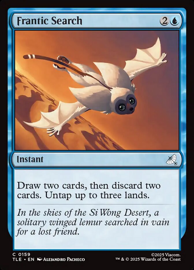Frantic Search (Avatar: The Last Airbender: Eternal-Legal)  - Foil