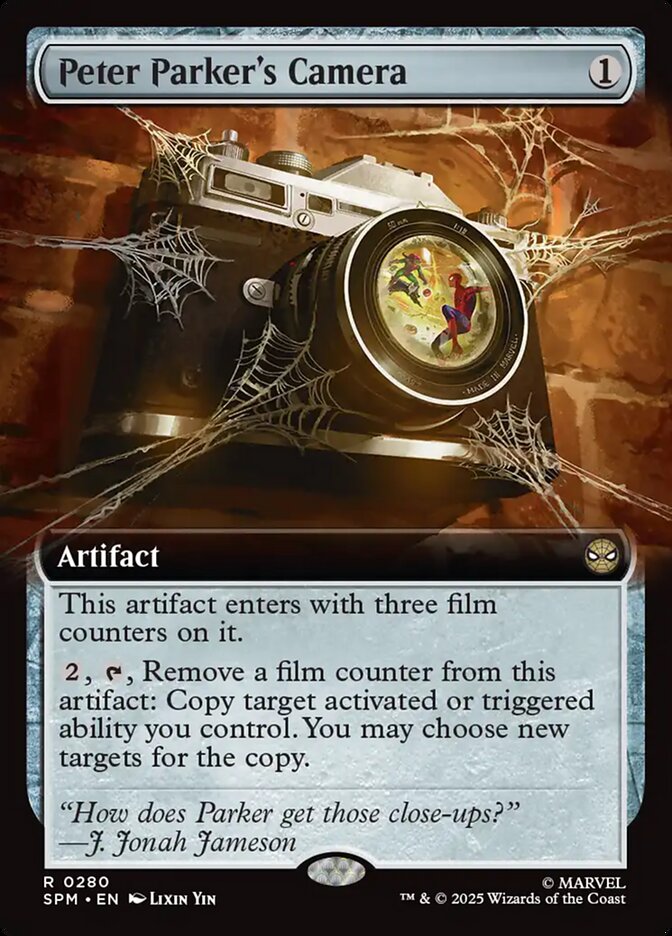 Peter Parker's Camera (Marvel's Spider-Man)  - Foil
