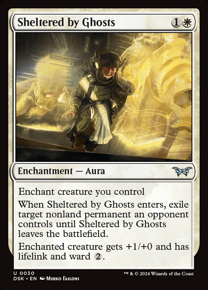 Sheltered by Ghosts (Duskmourn: House of Horror) 