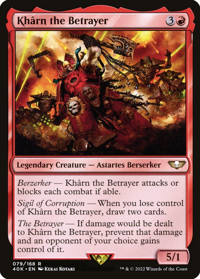 Kharn the Betrayer 79 (Universes Beyond: Warhammer 40,000) 
