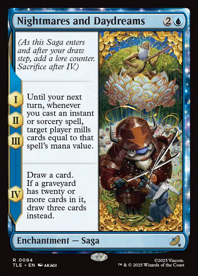 Nightmares and Daydreams (Avatar: The Last Airbender: Eternal-Legal)  - Foil