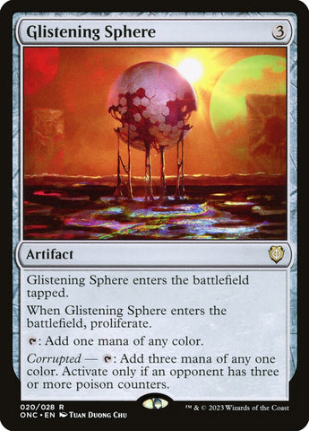 Glistening Sphere (Commander: Phyrexia: All Will Be One) 