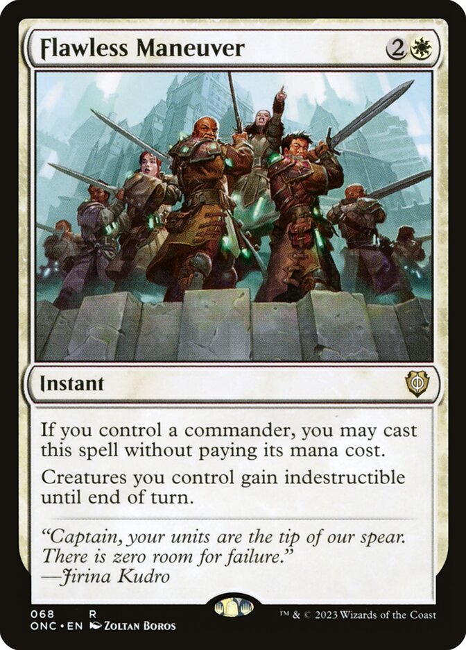 Flawless Maneuver (Commander: Phyrexia: All Will Be One) 