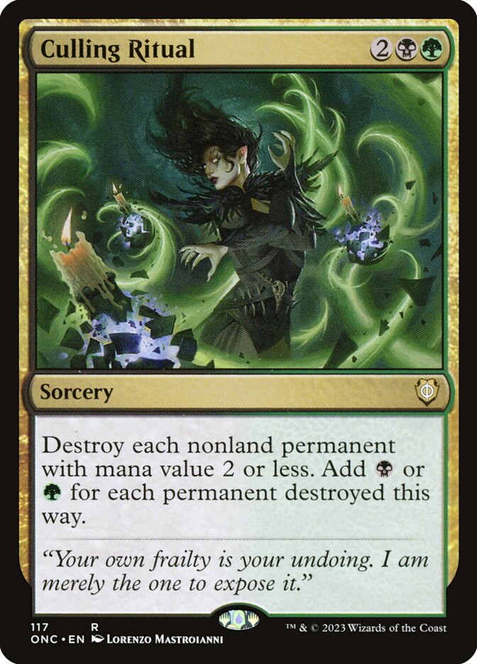 Culling Ritual (Commander: Phyrexia: All Will Be One) 