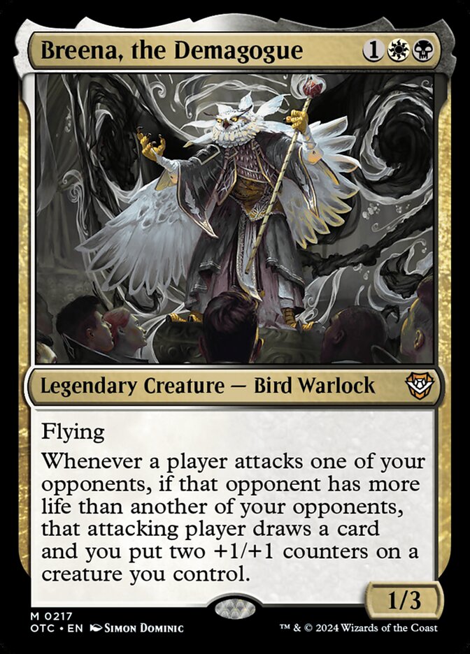 Breena, the Demagogue (Commander: Outlaws of Thunder Junction) 