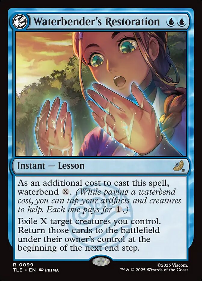 Waterbender's Restoration (Avatar: The Last Airbender: Eternal-Legal)  - Foil