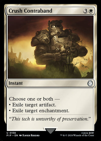 Crush Contraband (Universes Beyond: Fallout)  - Foil