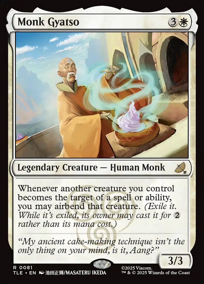 Monk Gyatso (Avatar: The Last Airbender: Eternal-Legal)  - Foil