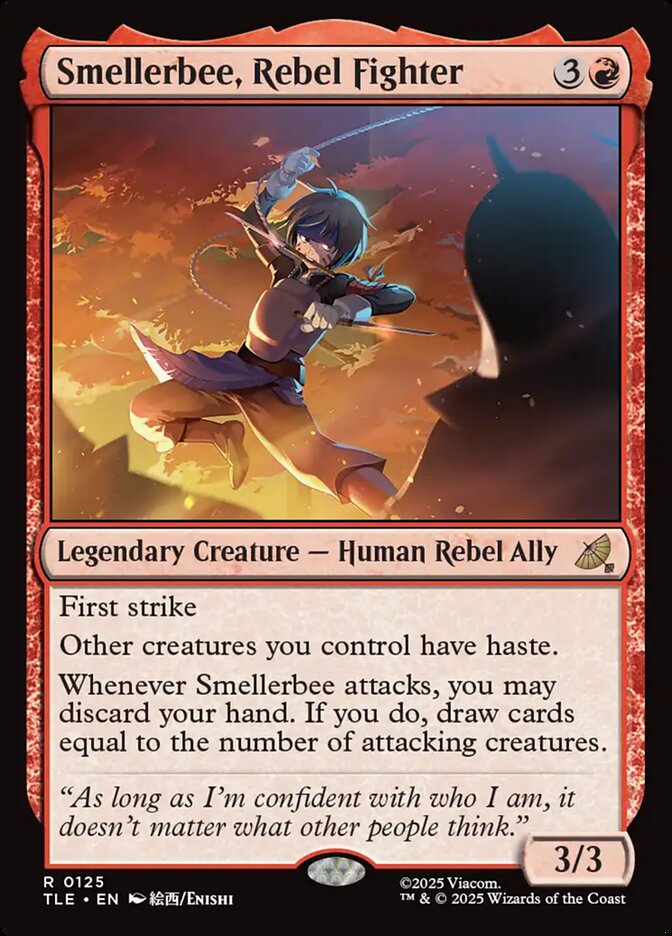 Smellerbee, Rebel Fighter (Avatar: The Last Airbender: Eternal-Legal)  - Foil