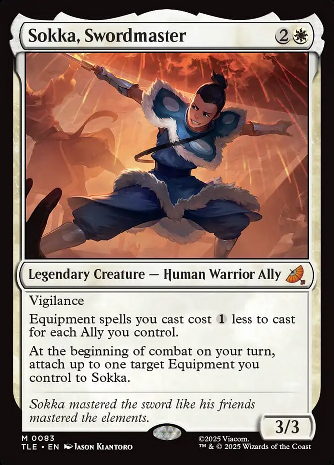 Sokka, Swordmaster (Avatar: The Last Airbender: Eternal-Legal)  - Foil