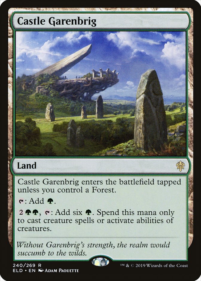 Castle Garenbrig (Throne of Eldraine)  - Foil