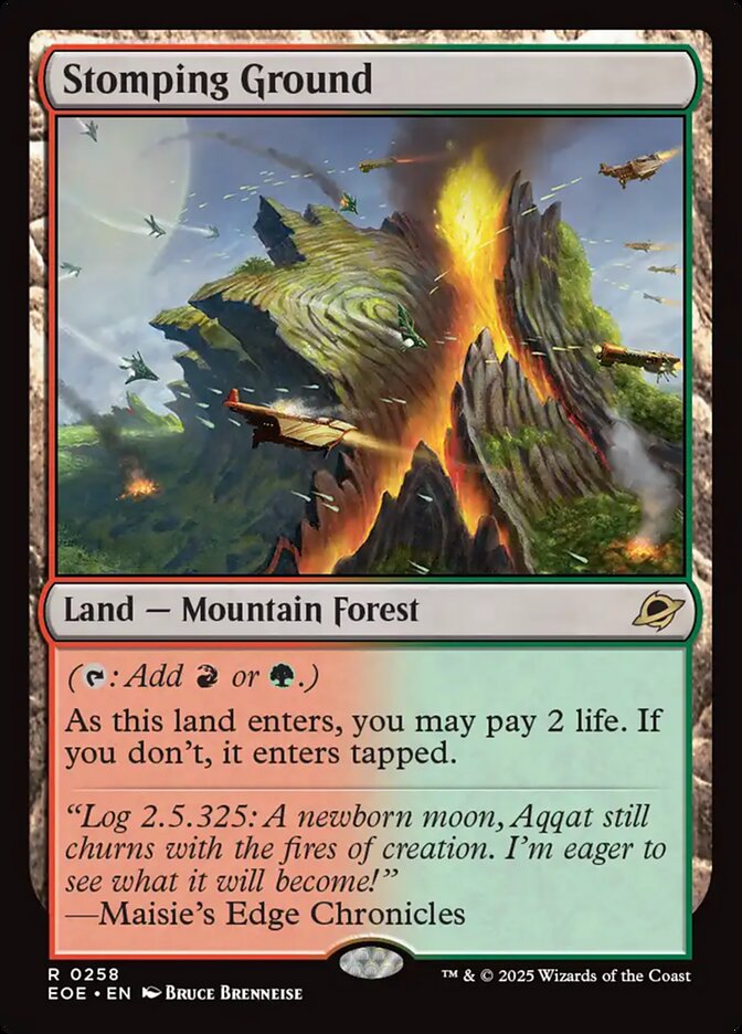 Stomping Ground (Edge of Eternities)  - Foil