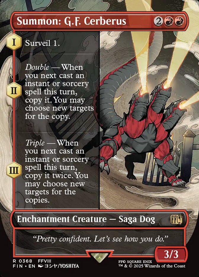 Summon: G.F. Cerberus (FINAL FANTASY)  - Foil