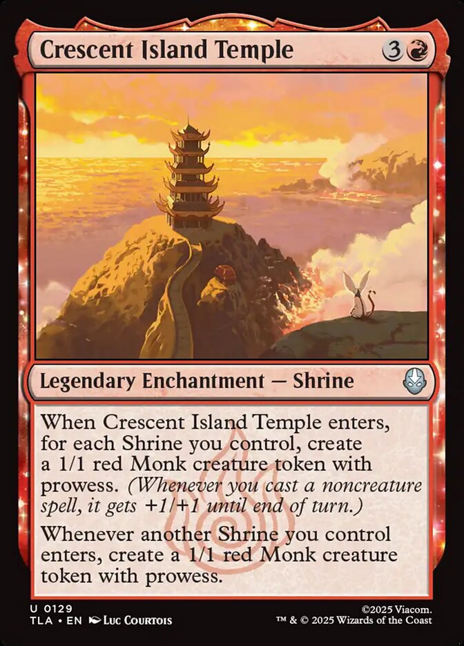 Crescent Island Temple (Avatar: The Last Airbender)  - Foil