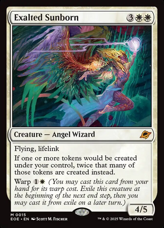Exalted Sunborn (Edge of Eternities)  - Foil