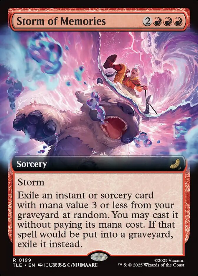 Storm of Memories (Avatar: The Last Airbender: Eternal-Legal)  - Foil