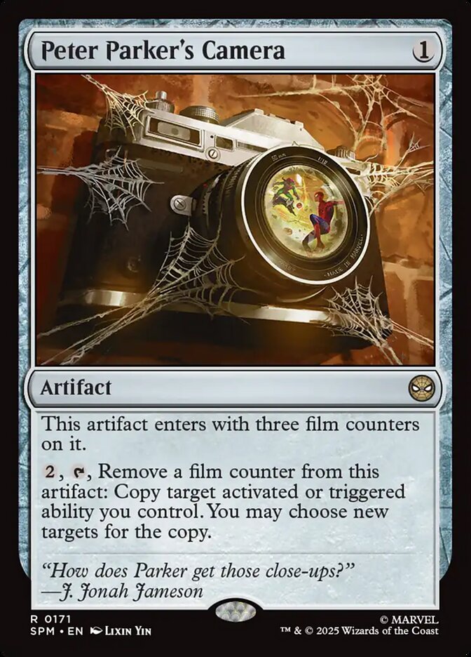 Peter Parker's Camera (Marvel's Spider-Man)  - Foil