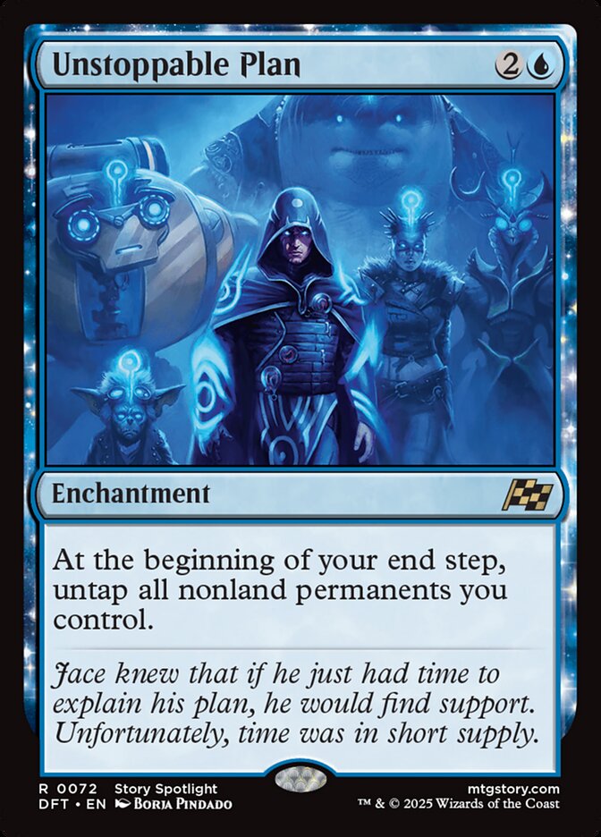 Unstoppable Plan (Aetherdrift)  - Foil