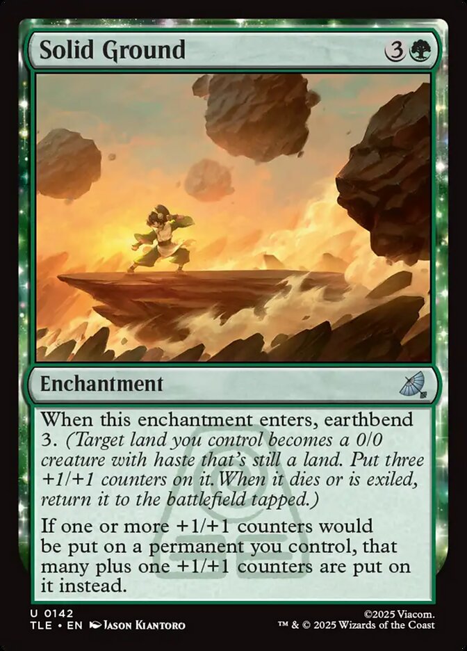 Solid Ground (Avatar: The Last Airbender: Eternal-Legal)  - Foil