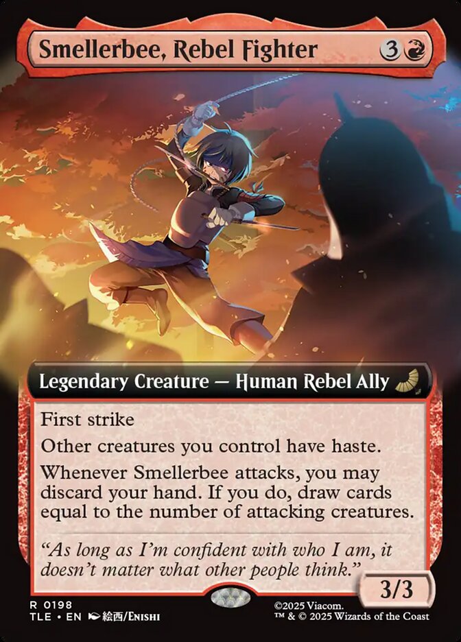 Smellerbee, Rebel Fighter (Avatar: The Last Airbender: Eternal-Legal)  - Foil