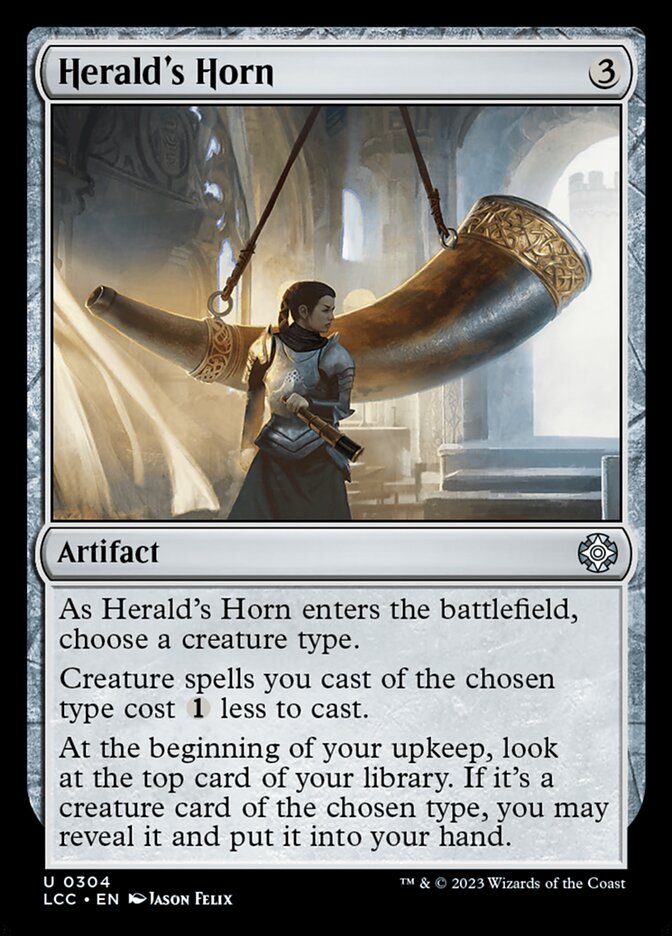 Herald's Horn (Commander: The Lost Caverns of Ixalan) 