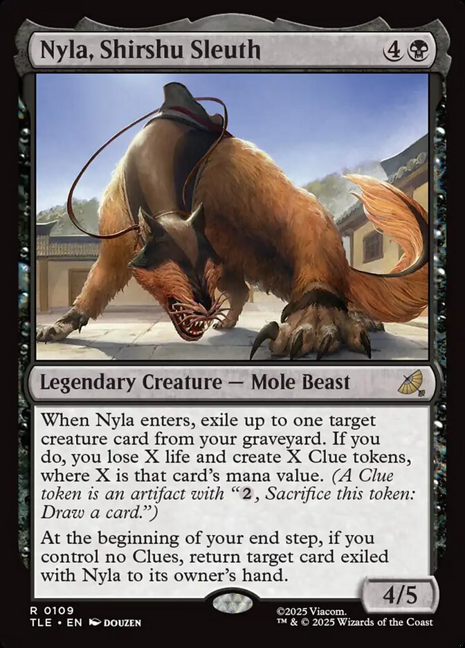 Nyla, Shirshu Sleuth (Avatar: The Last Airbender: Eternal-Legal)  - Foil