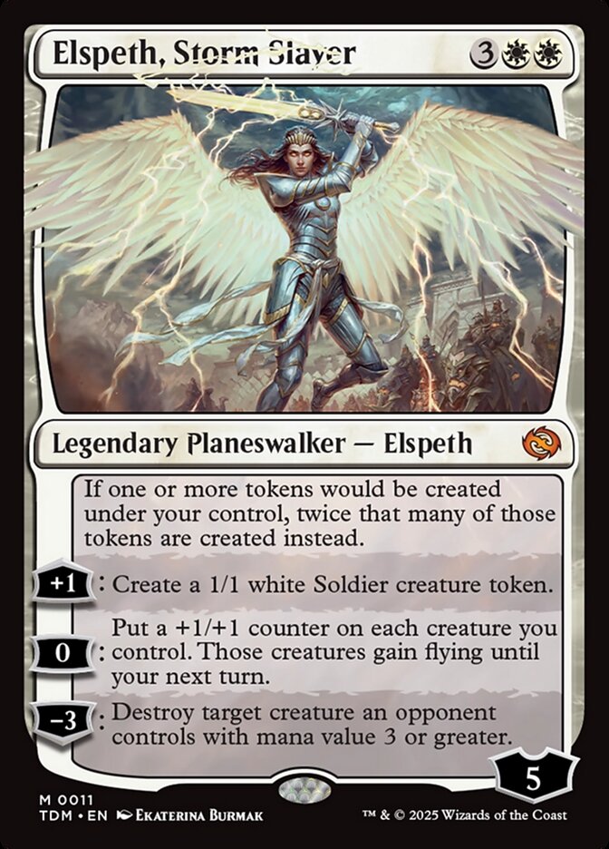 Elspeth, Storm Slayer (Tarkir: Dragonstorm) 