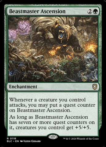 Beastmaster Ascension (Commander: Bloomburrow) 