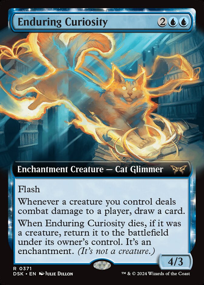 Enduring Curiosity (Duskmourn: House of Horror) 