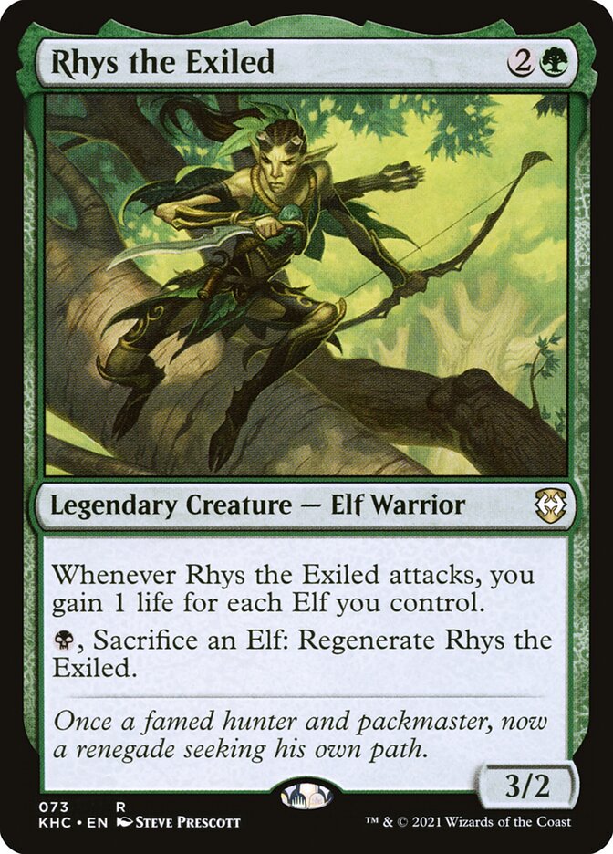Rhys the Exiled (Commander: Kaldheim) 