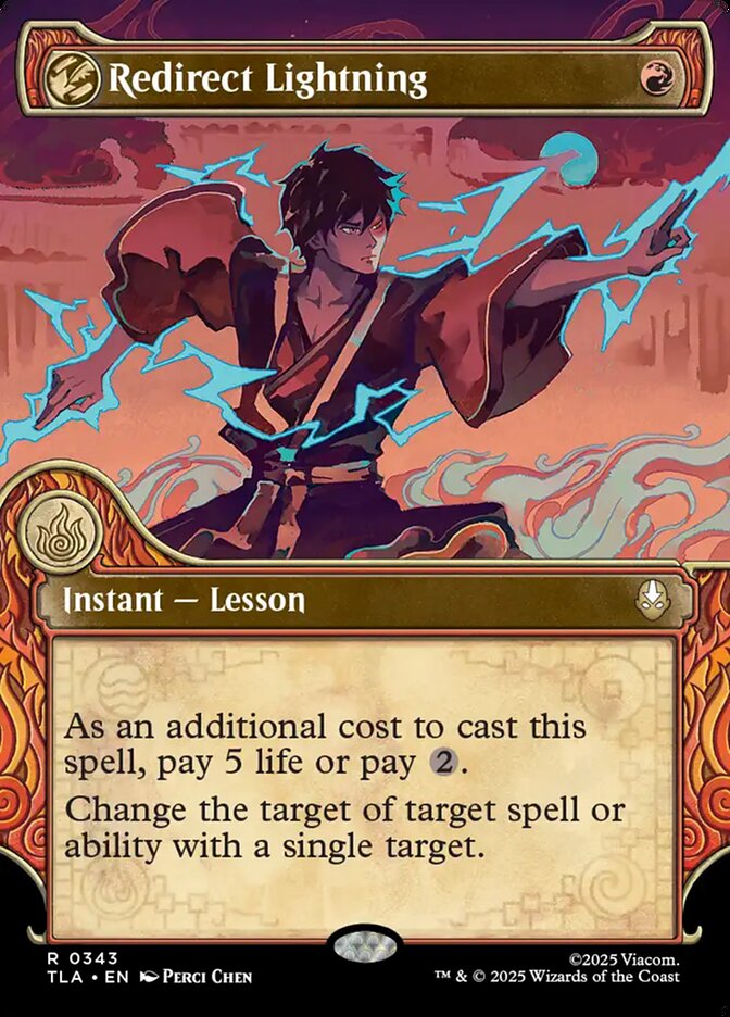Redirect Lightning (Avatar: The Last Airbender)  - Foil